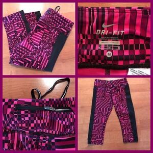 NWOT. Nike Dri-Fit athletic capri pants.